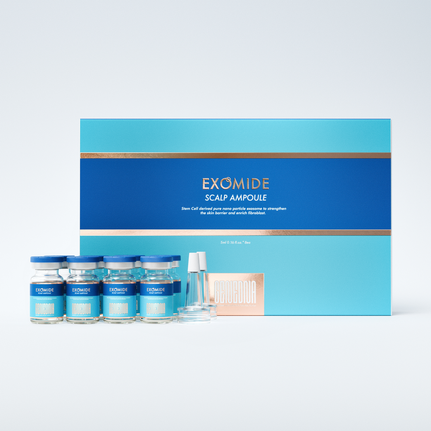SCALP / Haare EXOMIDE - 10 Milliarden MSC-Exosomen - 8er Pack